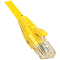 Weltron Cat5E Yellow Patch Cable w/ Boot
