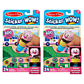 Melissa & Doug Sticker WOW! Activity Pad Set, Ice Cream, 300 Stickers Per Set, 2 Sets 1 thumbnail image