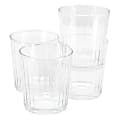 Gibson Home Moonstone 4-Piece Double Old-Fashioned Glass Set, 13.5 Oz, Clear 1 thumbnail image