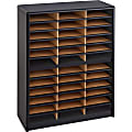 Safco® Value Sorter® Steel Corrugated Literature Organizer, 36 Compartments, Black 1 thumbnail image