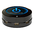 ChargeHub X3 3-Port USB Charger, Black, CRGRD-X3-001