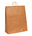 Partners Brand Paper Shopping Bags, 19 1/4"H x 16"W x 6"D, Kraft, Case Of 200 1 thumbnail image