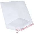Partners Brand White Self-Seal Bubble Mailers, #5, 10 1/2" x 16", Pack Of 25