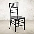 Flash Furniture HERCULES PREMIUM Series Stacking Chiavari Chair, Black 1 thumbnail image