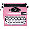 The Oliver Typewriter Company Timeless OTTE-1639 Manual Typewriter, Pink