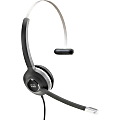 Cisco Headset 531 (Wired Single with USB Headset Adapter) - Mono - USB - Wired - 90 Ohm - 50 Hz - 18 kHz - Over-the-head - Monaural - Supra-aural - Electret, Condenser, Uni-directional Microphone - Noise Canceling