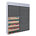 Mayline® Kwik-File File Harbor™ Storage Cabinet, 83"H X 48"W, Pebble Gray 1 thumbnail image