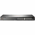 HPE 2930F 24G 4SFP Switch - 24 Ports - Manageable - Gigabit Ethernet - 1000Base-X, 10/100/1000Base-TX - 3 Layer Supported - Modular - 4 SFP Slots - Twisted Pair, Optical Fiber - 1U High - Rack-mountable, Desktop - Lifetime Limited Warranty