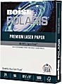Boise POLARIS® Premium Laser Paper, 1 Ream, White, Letter Size (8 1/2" x 11"), Ream Of 500 Sheets, FSC® Certified, 24 Lb, 98 Brigtness 1 thumbnail image