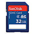 SanDisk® SDHC™ (Secure Digital High Capacity) Memory Card, 32GB 1 thumbnail image