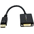 StarTech.com DP2DVI2 DisplayPort to DVI Adapter, DisplayPort to DVI-D Adapter/Video Converter 1080p, DP 1.2 to  DVI Monitor, Latching DP Connector 1 thumbnail image