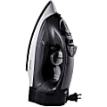 Brentwood 1,200-Watt Nonstick Steam Iron with Retractable Cord (Black) - 1200 W - Black 1 thumbnail image