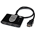 StarTech.com 3 Port HDMI® Auto Switch w/ IR Remote Control - 1920 x 1200 - WUXGA, Full HD - 3 x 1 - 1 x HDMI Out