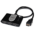 StarTech.com 3 Port HDMI® Auto Switch w/ IR Remote Control - 1920 x 1200 - WUXGA, Full HD - 3 x 1 - 1 x HDMI Out 1 thumbnail image