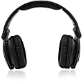 Adesso Xtream H3B Bluetooth Rotatable DJ Style Headphones - Stereo - Wired/Wireless - Bluetooth - 30 ft - 100 Hz - 20 kHz - Over-the-head - Binaural - Circumaural - Omni-directional Microphone - Black