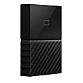 WD My Passport® 3TB Portable External Hard Drive, Black 1 thumbnail image