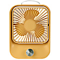 GNBI Rechargeable Fan, 8”H x 6”W x 2”D, Yellow 1 thumbnail image