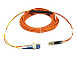 Tripp Lite 1M Fiber Optic Mode Conditioning Patch Cable SC/LC 3' 3ft 1 Meter - Mode conditioning cable - LC multi-mode (M) to SC multi-mode, SC single-mode (M) - 1 m - yellow, orange 1 thumbnail image