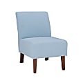 Linon Roxy Accent Chair, Light Blue