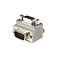 StarTech.com VGA adapter cable - Type 1 - right angle VGA (m) - VGA (f) - M/F - VGA adapter - HD-15 (M) to HD-15 (F) - gray 1 thumbnail image