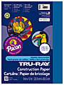 Tru-Ray® Construction Paper, 50% Recycled, 9" x 12", Blue, Pack Of 50