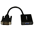 StarTech.com DVI-D To VGA Active Adapter Converter Cable, Black