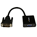 StarTech.com DVI-D To VGA Active Adapter Converter Cable, Black 1 thumbnail image