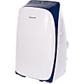 Honeywell 14,000 BTU Portable Air Conditioner with Remote Control - Cooler - 4102.99 W Cooling Capacity - 700 Sq. ft. Coverage - Dehumidifier - Washable - Remote Control - White, Blue