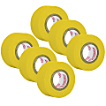 Mavalus® Tape, 1" x 324", Yellow, Pack Of 6 1 thumbnail image