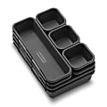 MadeSmart Office Collection Interlocking Storage Bins, Granite, Pack Of 8 1 thumbnail image