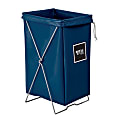 Royal Basket Trucks Hamper, Standard Hamper Kit, 17"L x 15"W x 30"H, Navy Blue 1 thumbnail image