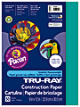 Tru-Ray® Construction Paper, 50% Recycled, 9" x 12", Turquoise, Pack Of 50 1 thumbnail image
