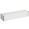 Partners Brand 24" Corrugated Mailers, 2"H x 2"W x 24"D, White, Pack Of 50
