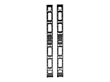 Tripp Lite 42U Rack Enclosure Server Cabinet Vertical Cable Management Bars - Rack cable management panel (pack of 2)