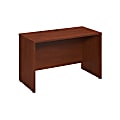 Bush Business Furniture Components Elite Desk Credenza, 48"W x 24"D, Hansen Cherry, Standard Delivery