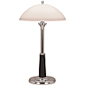 Lorell® LED Contemporary Table Lamp, Frosted Glass Shade , Chrome 1 thumbnail image