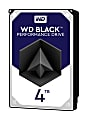 Western Digital® Black SATA III Internal Hard Drive For Desktops, 256MB Cache, 4TB