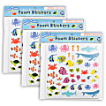 Ready 2 Learn Foam Stickers, Sea Life, 168 Stickers Per Pack, Set Of 3 Packs