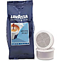 Lavazza Aroma Point Coffee Blend Bags - Regular - Espresso, Arabica, Robusta - Medium - 0.3 oz Per Box - 100 CoffeeBag - 100 / Box
