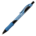 Paper Mate® Silkwriter™ Retractable Ballpoint Pens, 1.6 mm, Bold Point, Blue Barrel, Blue Ink, Pack Of 12 1 thumbnail image
