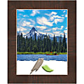 Amanti Art Picture Frame, 14" x 17", Matted For 11" x 14", Wildwood Brown Narrow 1 thumbnail image