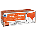 Amscan Boxed Plastic Table Roll, Orange Peel, 54” x 126’ 1 thumbnail image