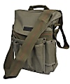 Ducti Bunker 13" Laptop Messenger Bag Waxed Canvas Green 1 thumbnail image