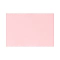 LUX Flat Cards, A2, 4 1/4" x 5 1/2", Candy Pink, Pack Of 50