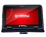 LINSAY Quad-Core Dual Cam Tablet With Case and Pen Stylus, 7" Screen, 512MB Memory, 8GB Storage, Android 4.4 KitKat