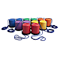 Champion Sports Plastic Platform Stilts, 13-1/2” x 9-1/2” x 9”, Assorted Colors, Set Of 6 Pairs 1 thumbnail image
