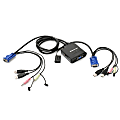 IOGEAR GCS72U KVM Switch with Audio - 2 x 1 - 2 x HD-15 Video, 2 x Keyboard, 2 x Mouse 1 thumbnail image