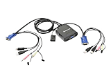 IOGEAR GCS72U - KVM / audio switch - 2 x KVM / audio - 1 local user - desktop 1 thumbnail image