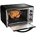 Hamilton Beach® Countertop Oven with Convection And Rotisserie, Black