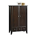 Sauder® Shoal Creek Armoire Storage Cabinet, Jamocha Wood 1 thumbnail image